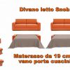 divano letto snob